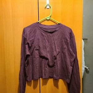 VS PINK maroon long sleeve size medium